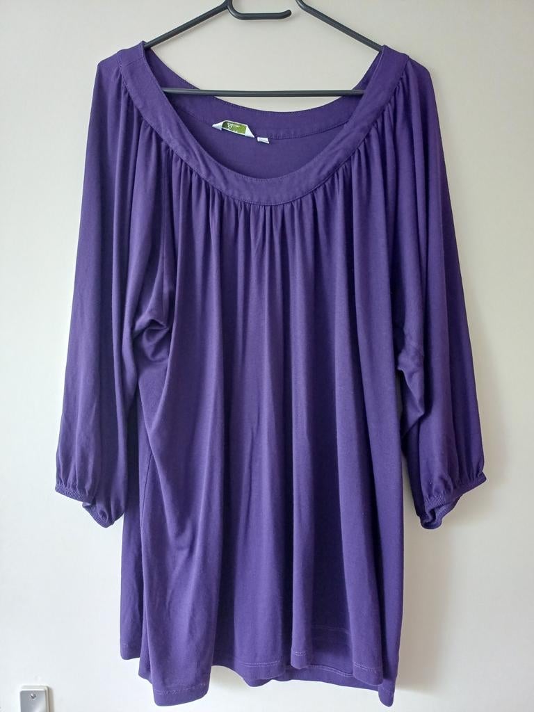 Shirt miss Etam maat 50, Kleding | Dames, Grote Maten, Paars, Miss Etam, Gedragen, Shirt of Top