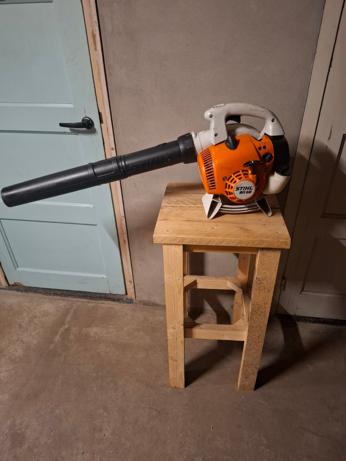 stihl bg56 bladblazer, Ophalen, Zo goed als nieuw, Benzine