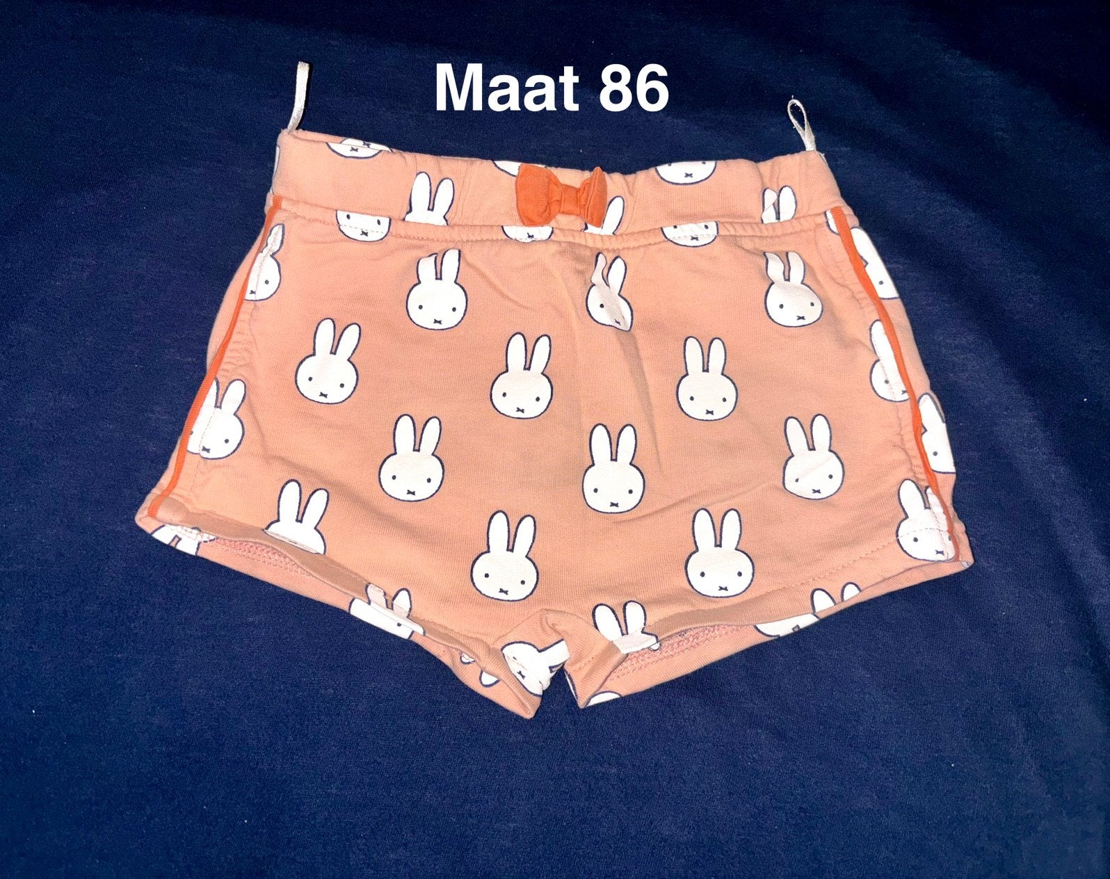 Roze Nijntje korte broek maat 86 C&A, Ophalen of Verzenden, Zo goed als nieuw, Meisje, Broekje