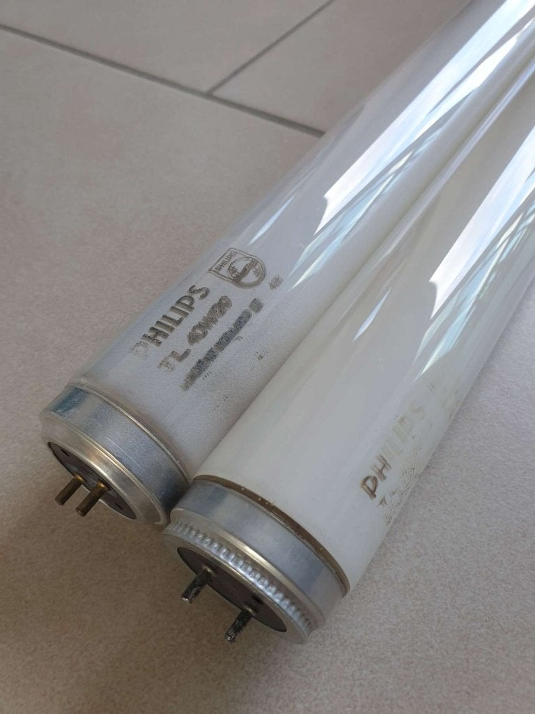 2x TL buis buislamp Philips TL 40W/29 120cm x 3,5cm GEEN LED, Ophalen, Nieuw