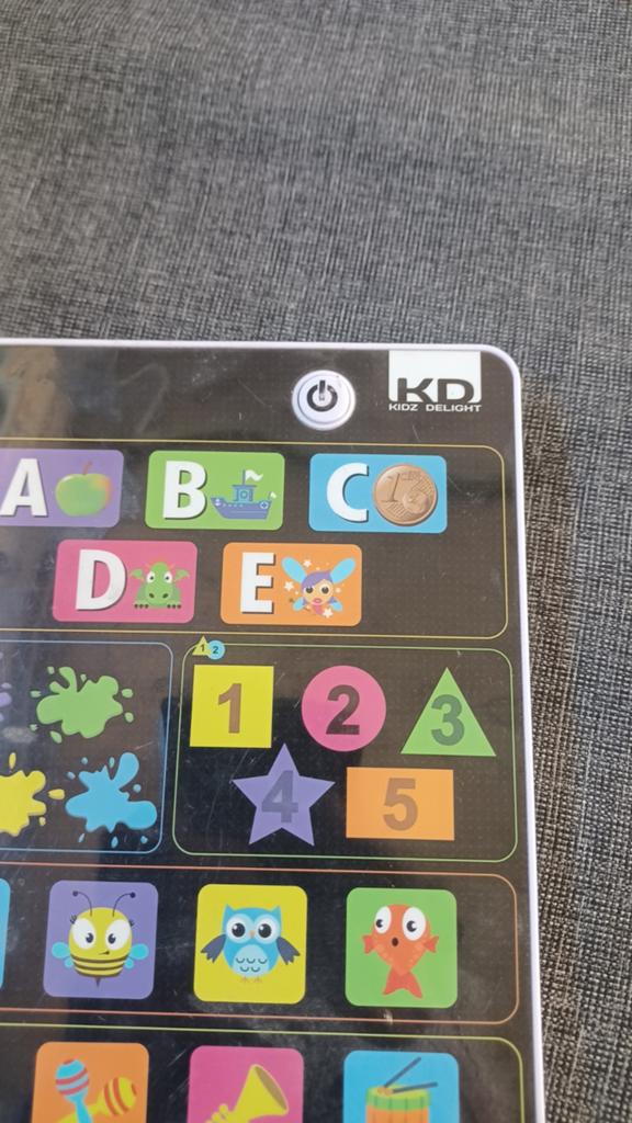 Kidz Delight leercomputer, Ophalen of Verzenden, Zo goed als nieuw, Taal en Lezen, Met geluid