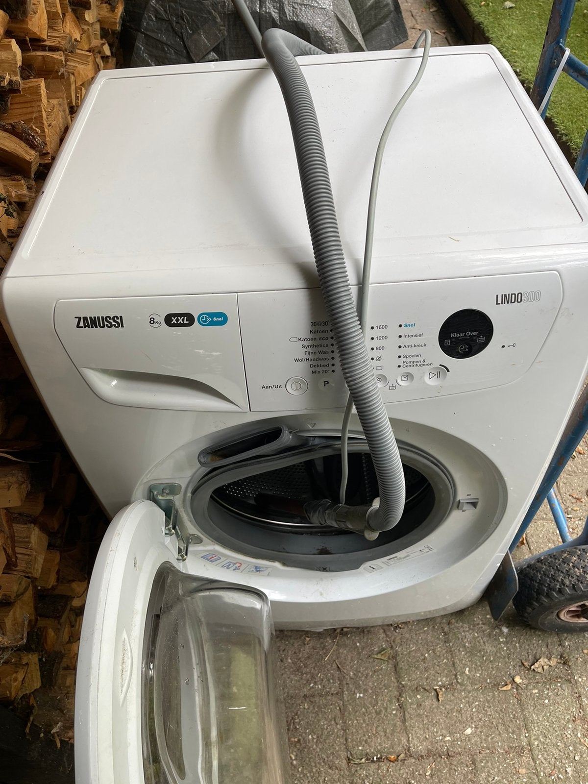 Zanussi 8 kg XXL Lindo 300 voor onderdelen, Ophalen of Verzenden, Gebruikt