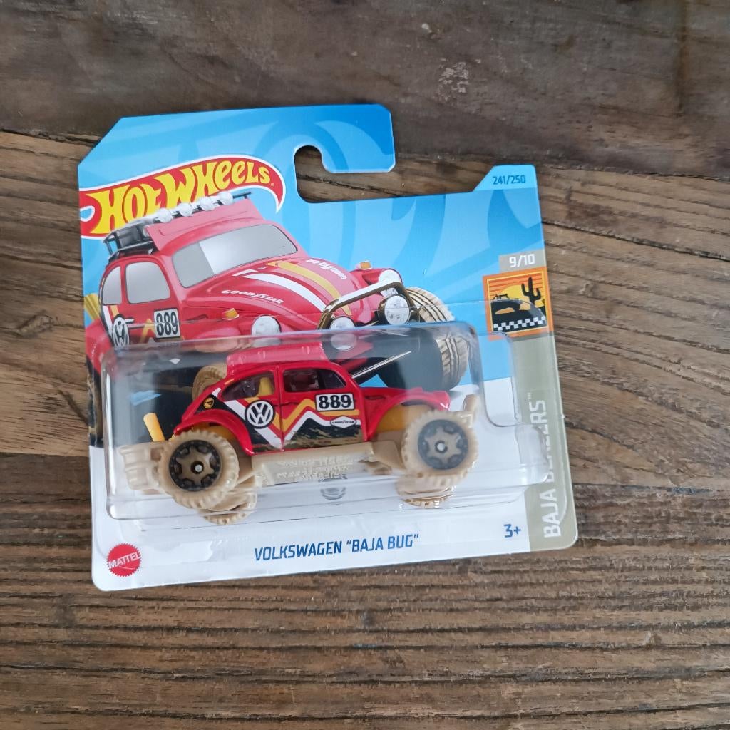 Hot wheels Volkswagen Baja Bug baja blazers rood, Hobby en Vrije tijd, Modelauto's | Overige schalen, Nieuw, Auto, Ophalen of Verzenden
