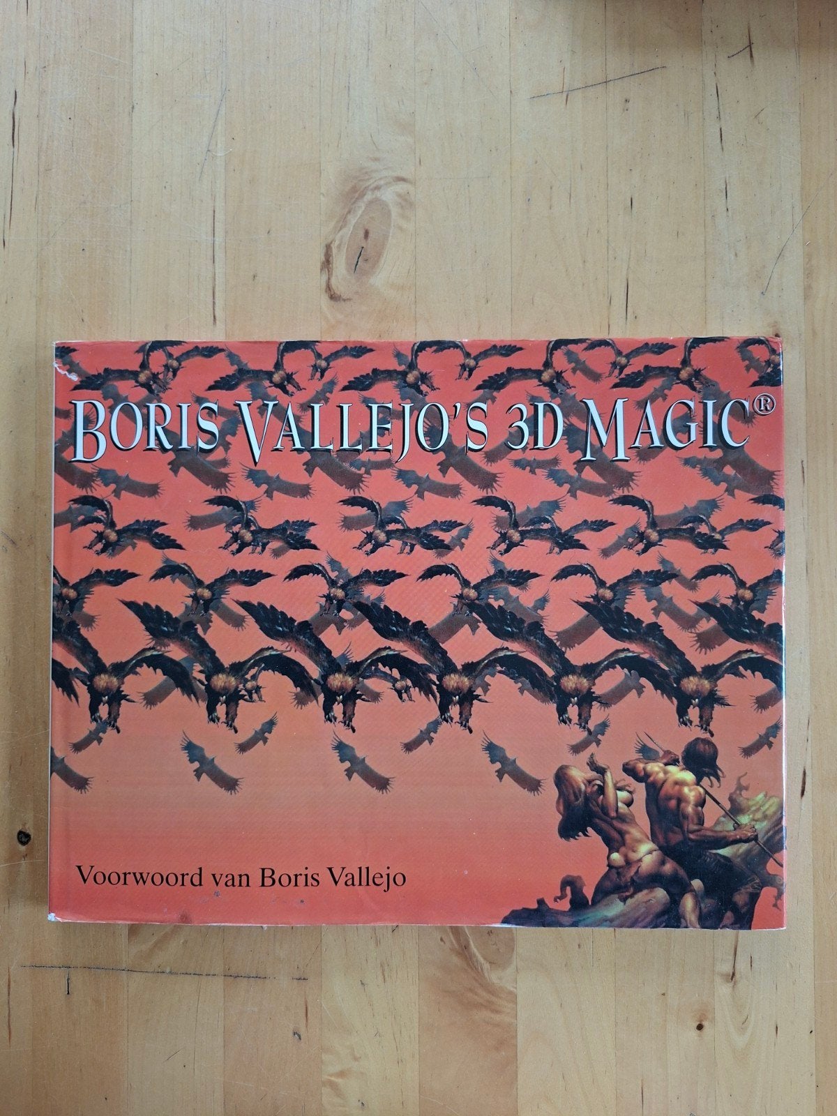 Boris Vallejo's 3D Magic Boek - Fantasy Kunst, Ophalen of Verzenden