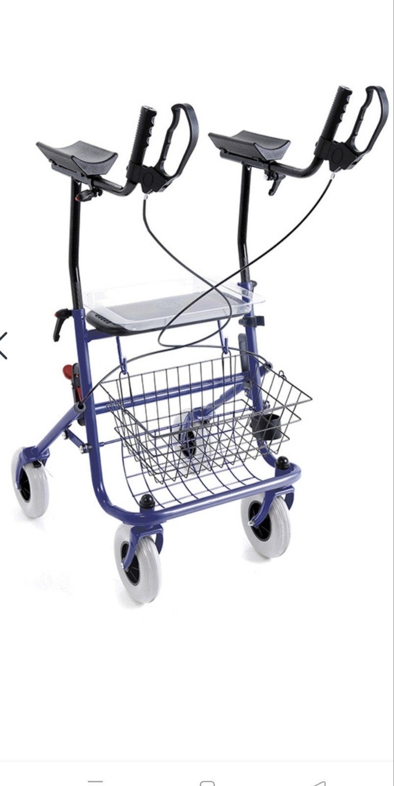 Onderarm rollator nieuw in doos, opvouwbaar, Diversen, Ophalen, Opvouwbaar, Nieuw