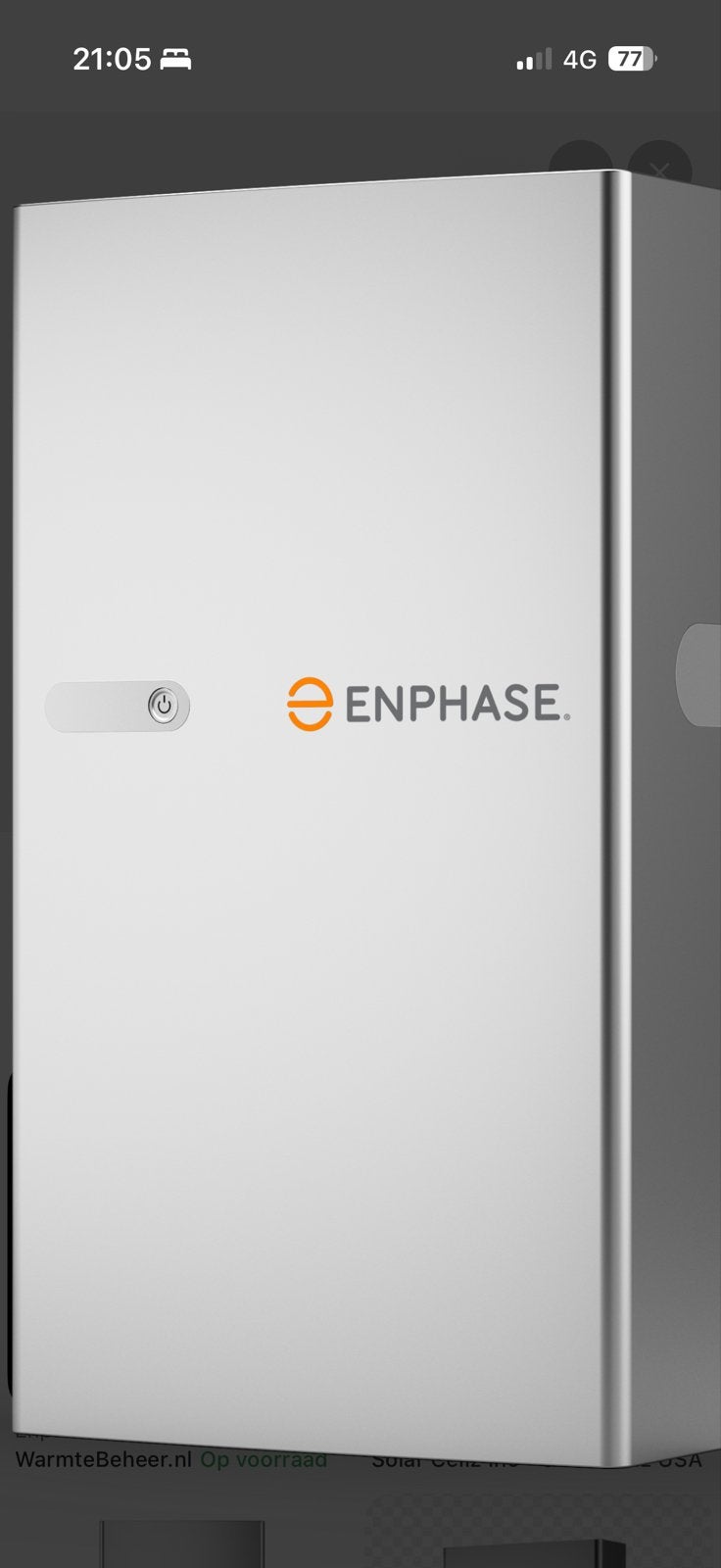 Enphase IQ Battery 5P - Nieuw in doos, Ophalen, Nieuw, Overige typen
