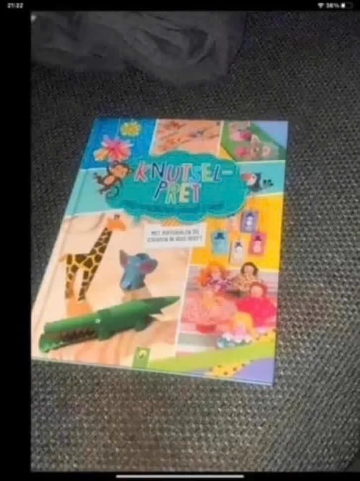 Knutselpret: Creatief Boek voor Kinderen, Ophalen of Verzenden, Zo goed als nieuw, Onbekend