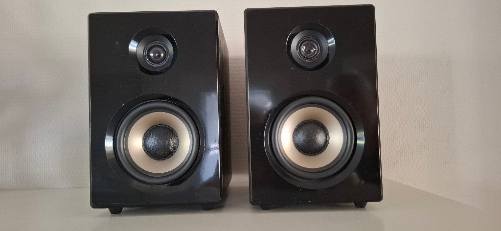 Dual Boekenplank Luidsprekers - DVD-MS 110, Gebruikt, Minder dan 60 watt, Boekenplank luidspreker, Ophalen