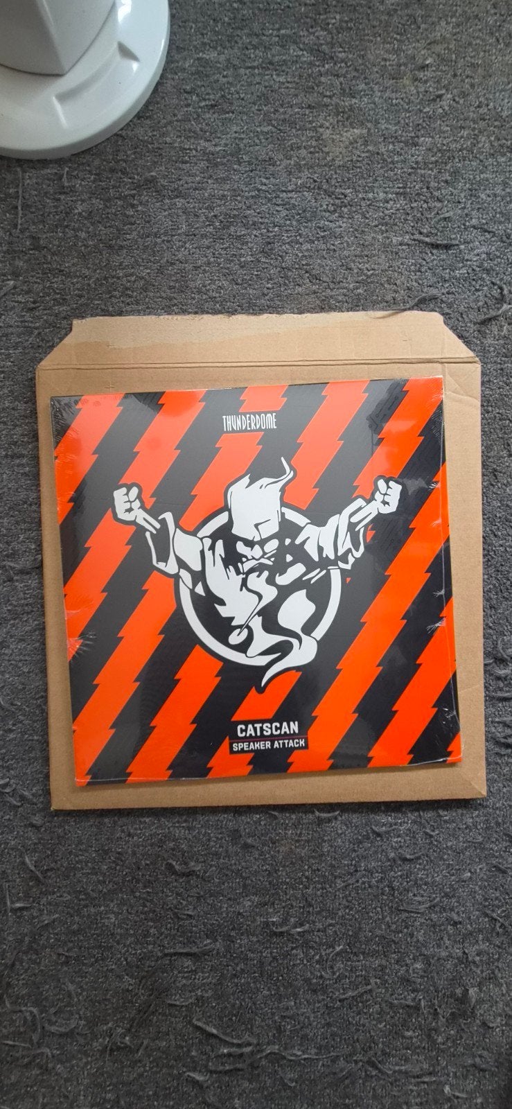 thunderdome vinyl catscan speaker attack, Ophalen of Verzenden, Zo goed als nieuw, 12 inch