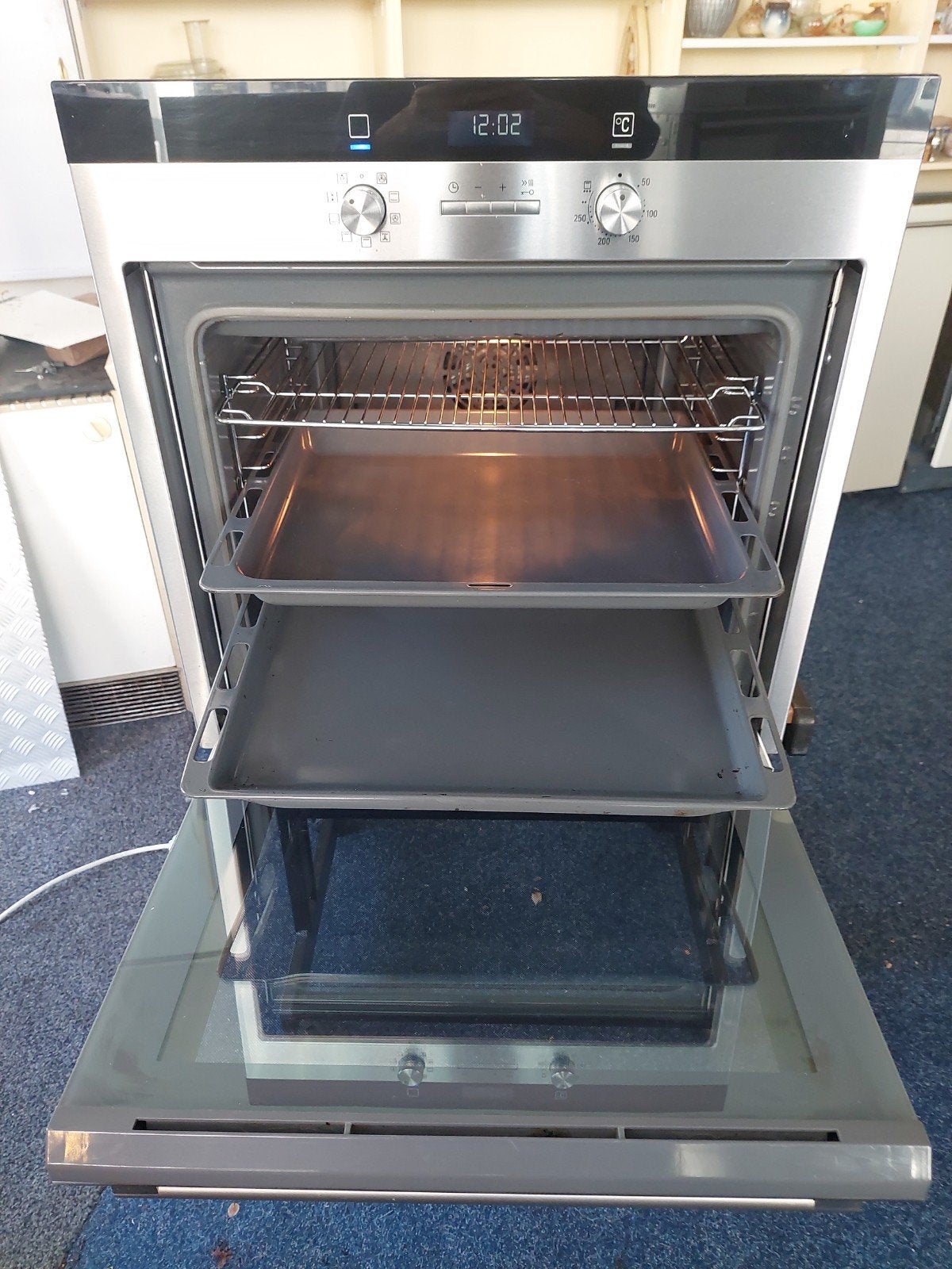 Siemens inbouw oven met hetelucht zo goed als nieuw, Sieraden, Tassen en Uiterlijk, Piercings, Ophalen, Zo goed als nieuw, Staal