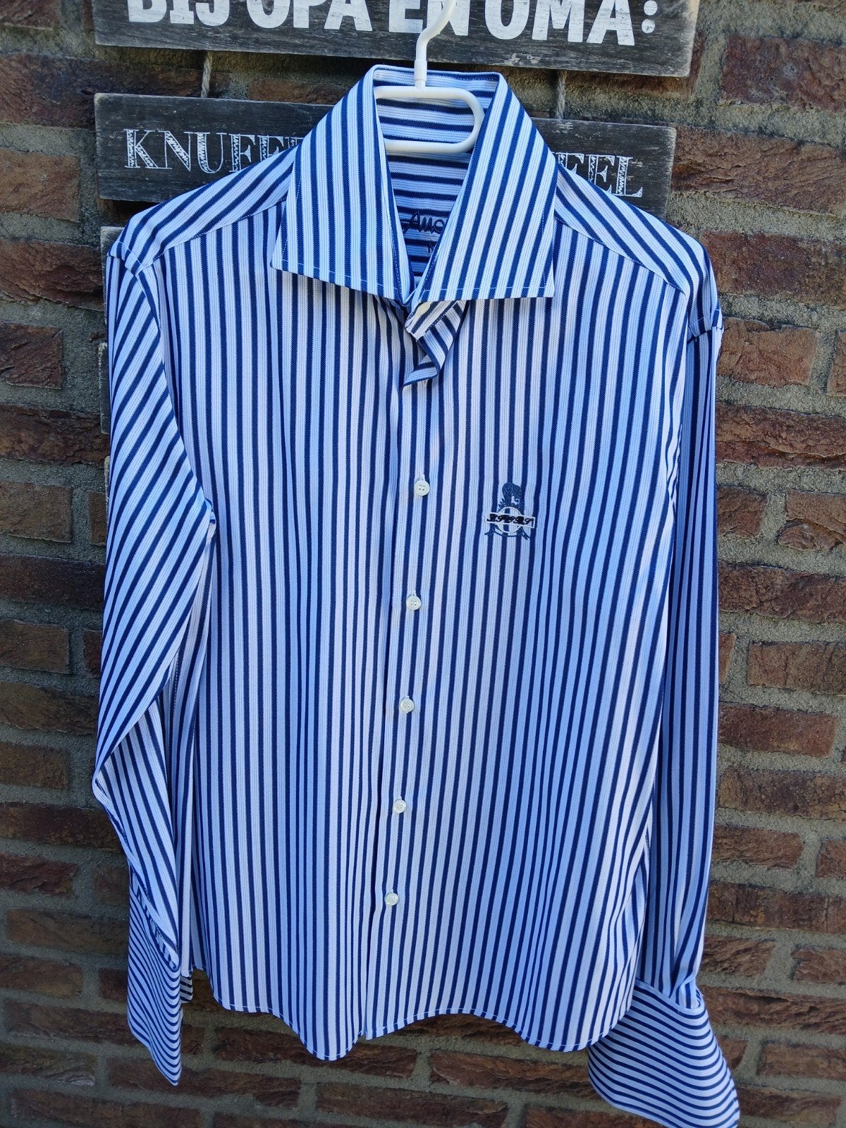 Nieuwe herenblouse van Amora. Maat M, Kleding | Heren, Ophalen, Nieuw, Amora, Halswijdte 39/40 (M)