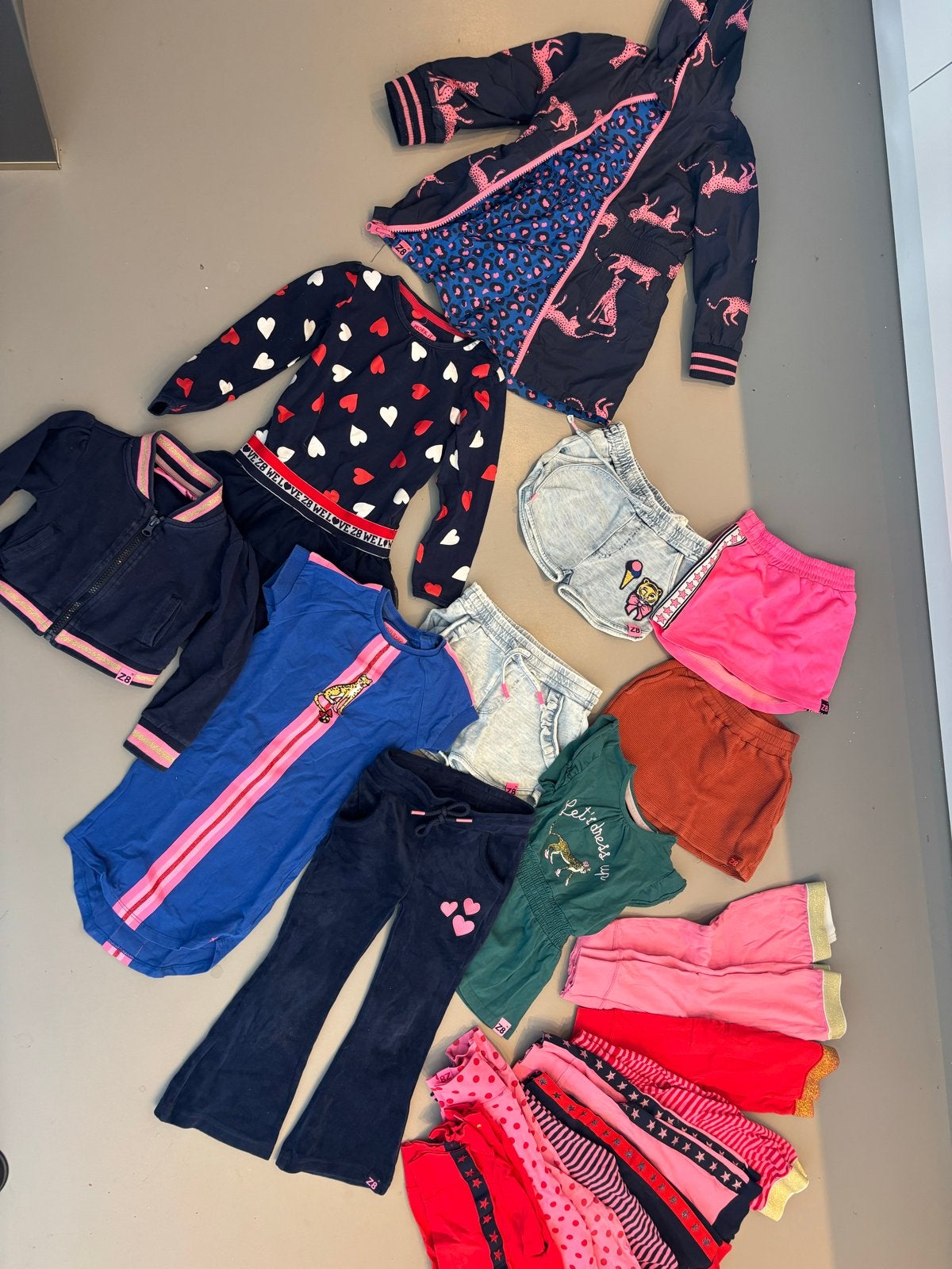 Heel mooi groot Z8 kleding pakket zomer 92-98, Ophalen of Verzenden, Gebruikt, Meisje, Setje