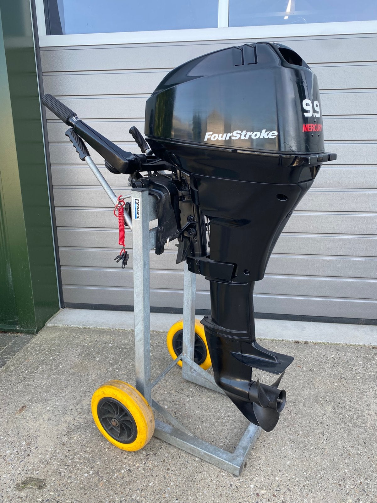 Mercury 9.9 pk. 4 Takt. Langstaart  Electrische start, Watersport en Boten, Ophalen, 5 tot 10 pk, Zo goed als nieuw, Benzine
