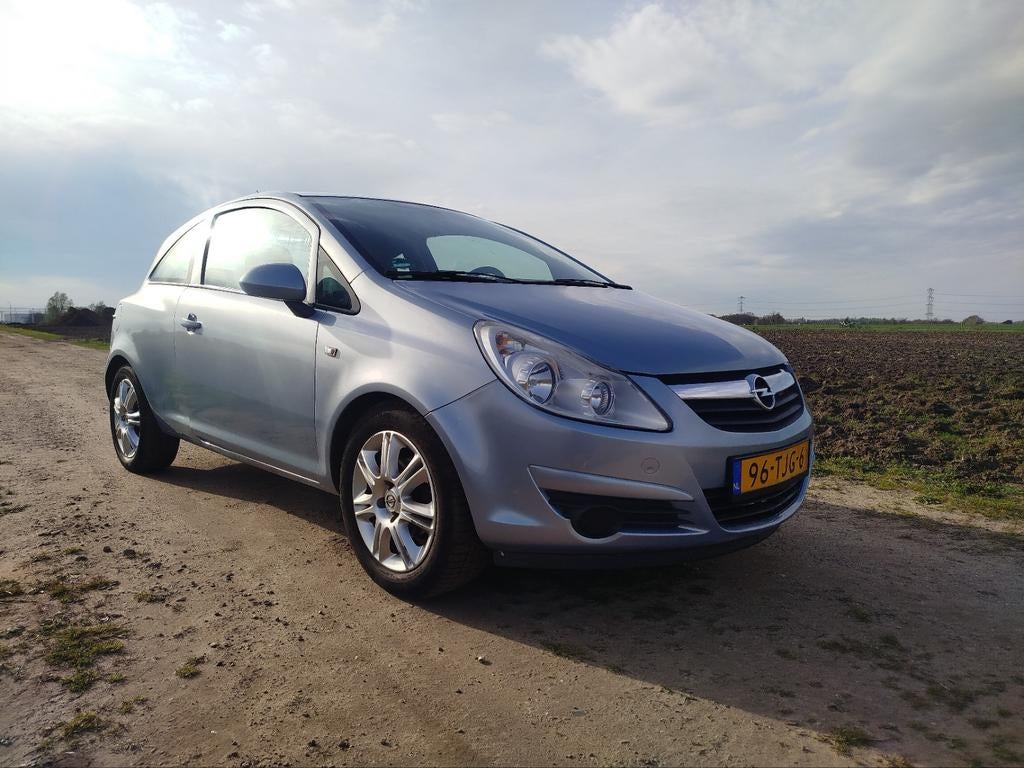 Opel Corsa 2008 Blauw, Auto's, Blauw, Handgeschakeld, 1364 cc, Particulier
