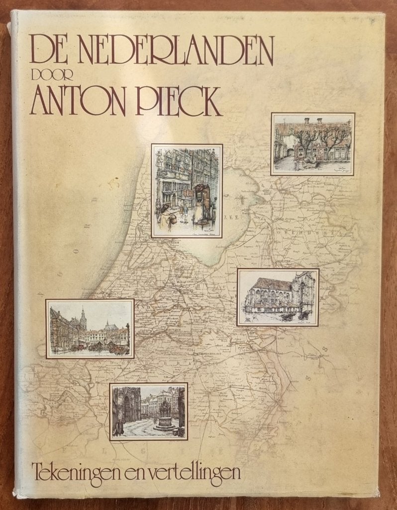 De Nederlanden - Anton Pieck - prachtig boek - hardcover, Boeken, Ophalen of Verzenden, Gelezen, Anton Pieck, Prentenboek