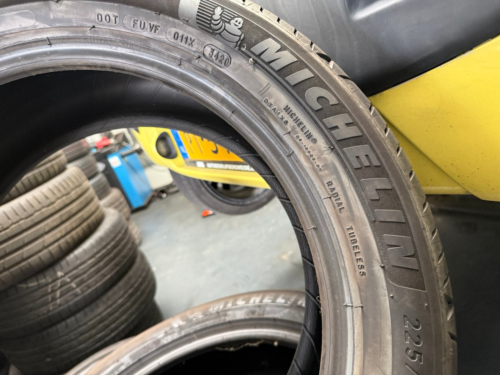 4x 225 50 18 99W Michelin Primacy 4* DEMO Nieuw, 18 inch, Nieuw, Ophalen of Verzenden, Band(en)