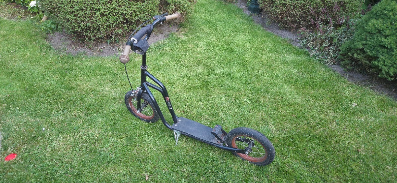 Stevige step met luchtbanden voor kinderen, Fietsen en Brommers, Steps, Ophalen, Gebruikt, Gewone step
