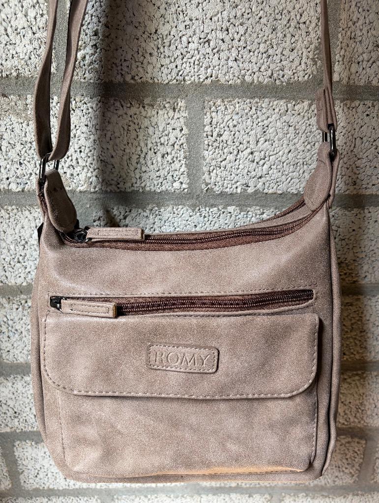 damestas Romy Fashion Bags, Ophalen of Verzenden, Nieuw, Beige, Handtas