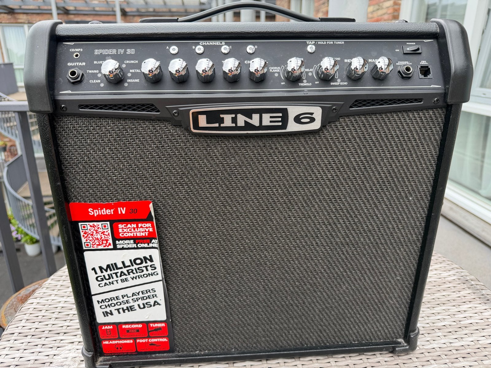 Line 6 Spider IV 30 Gitaarversterker, Muziek en Instrumenten, Ophalen of Verzenden, Zo goed als nieuw, Gitaar, Minder dan 50 watt