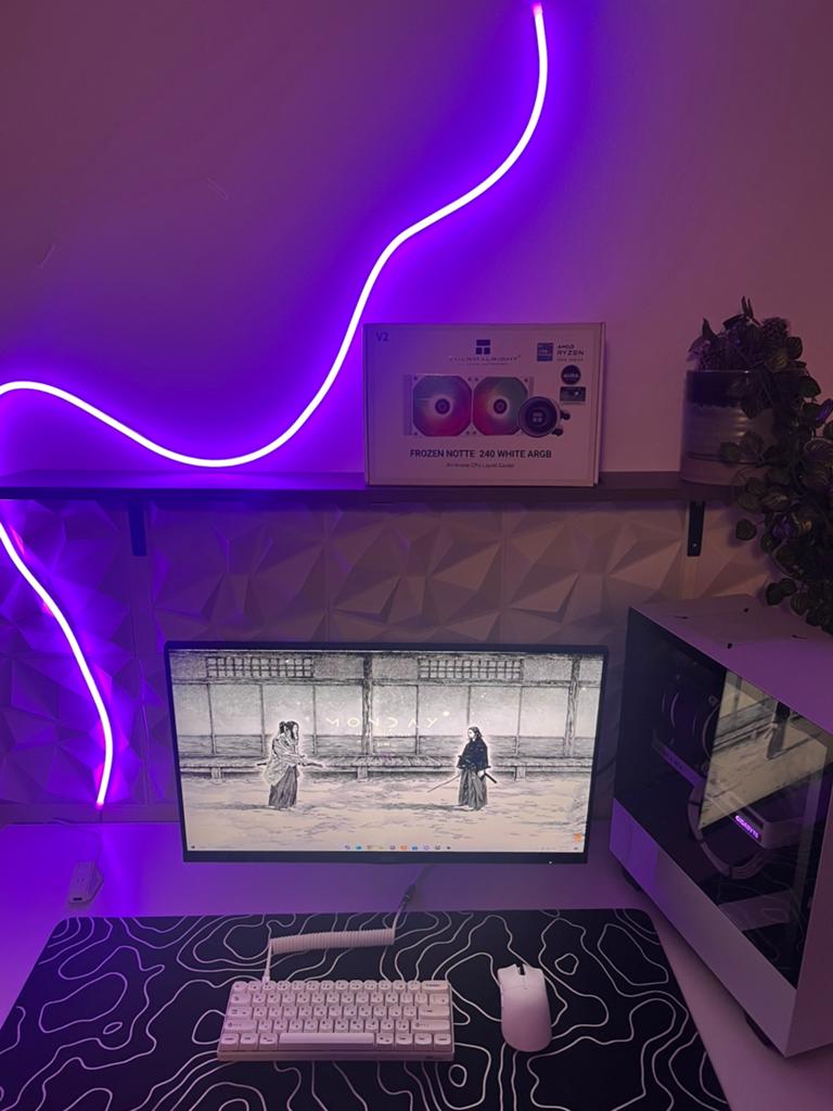 Gaming bundel/ white gaming pc, Ophalen, Zo goed als nieuw, Gaming