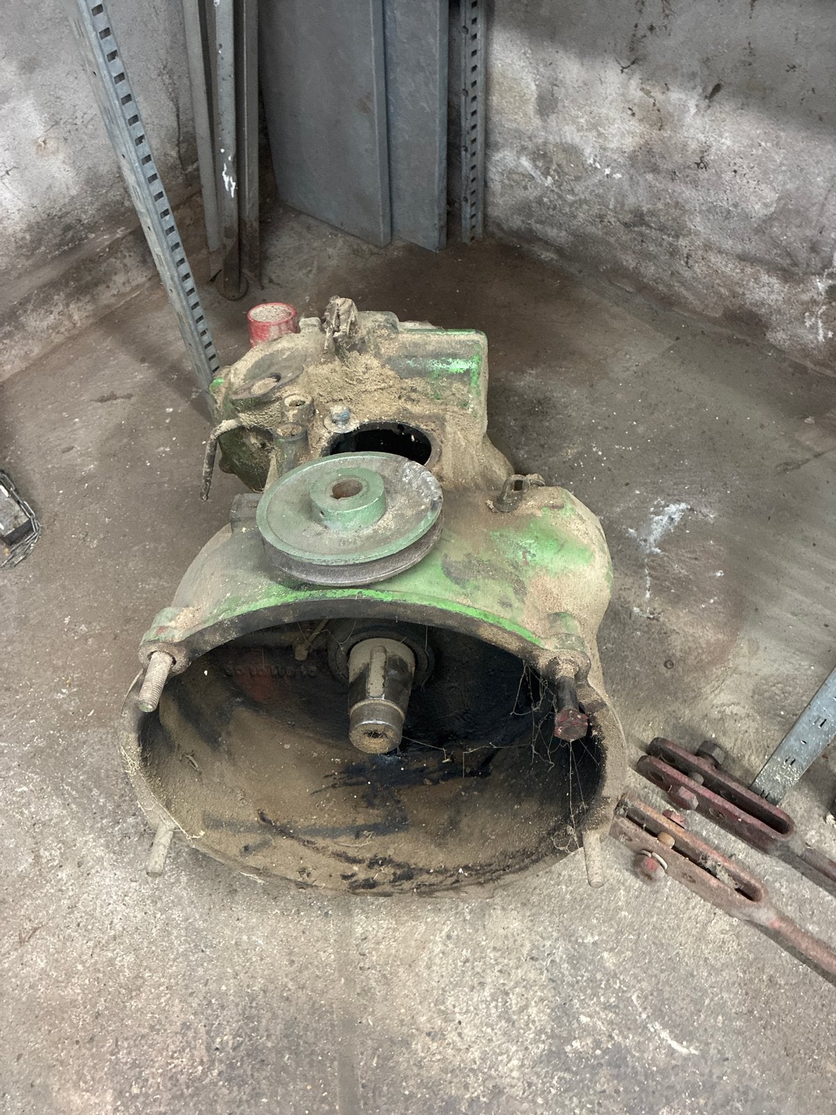 Oude tractor versnellingsbak - John Deere, Ophalen