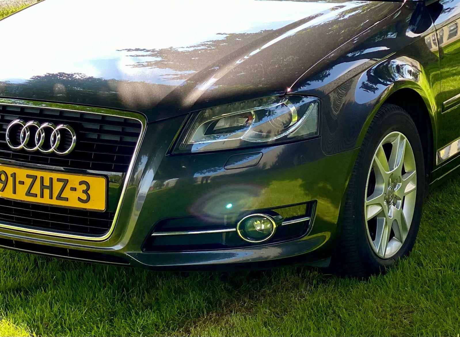 AUDI A3 1.2 TFSI sportbak, 2012 Antraciet-Grijs, Auto's, Zwart, Handgeschakeld, Particulier, Zilver of Grijs