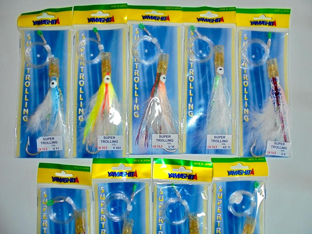 Big Game Yamashita Trolling Lures 14,5cm Rigged Japan Nieuw., Ophalen of Verzenden, Nieuw, Overige typen