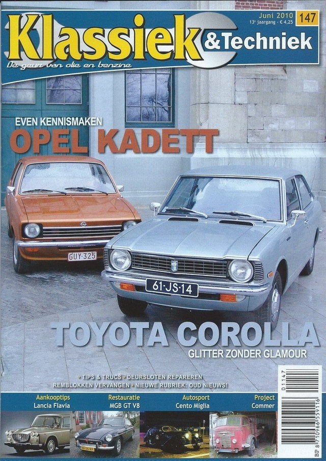 Klassiek & Techniek 147 2010 : MG MGB GT V8 - Lancia Flavia, Ophalen of Verzenden, Gelezen, Algemeen