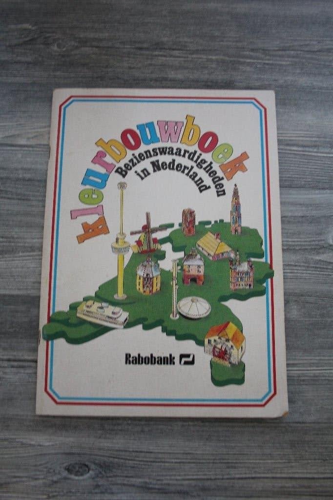 Kleurboek Rabobank - bezienswaardigheden in Nederland, Ophalen of Verzenden, Gelezen, Overige onderwerpen