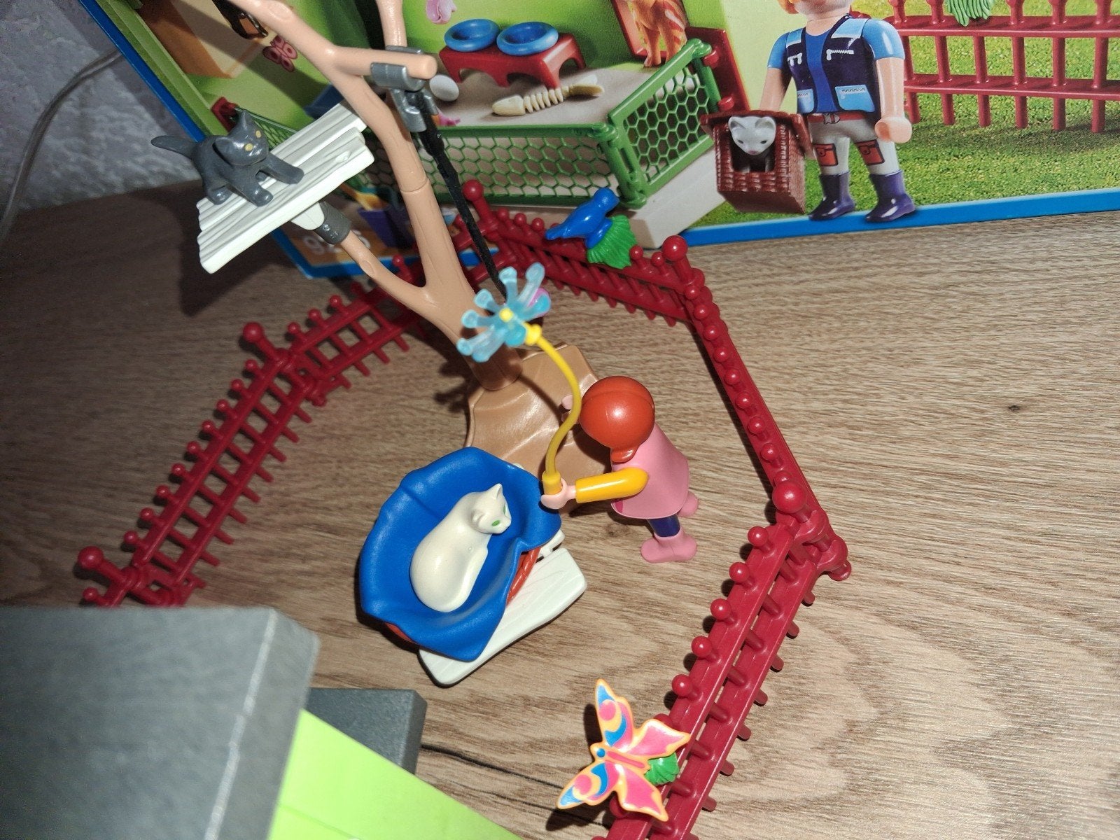 Foto 10 van playmobil kattenverblijf. 9276