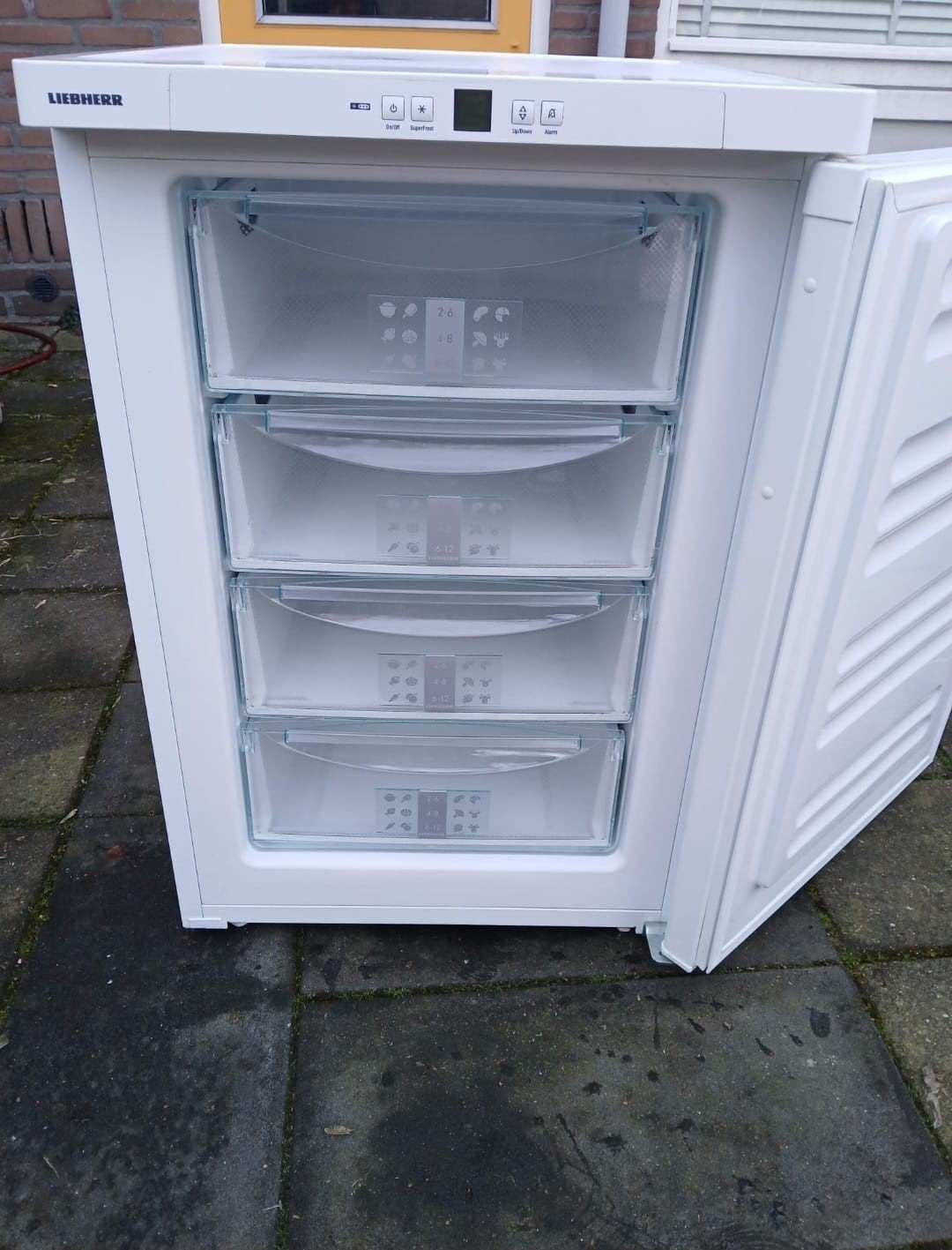 Liebher tafelmodel vriezer A++, Ophalen, Zo goed als nieuw, Minder dan 60 cm, 85 tot 120 cm