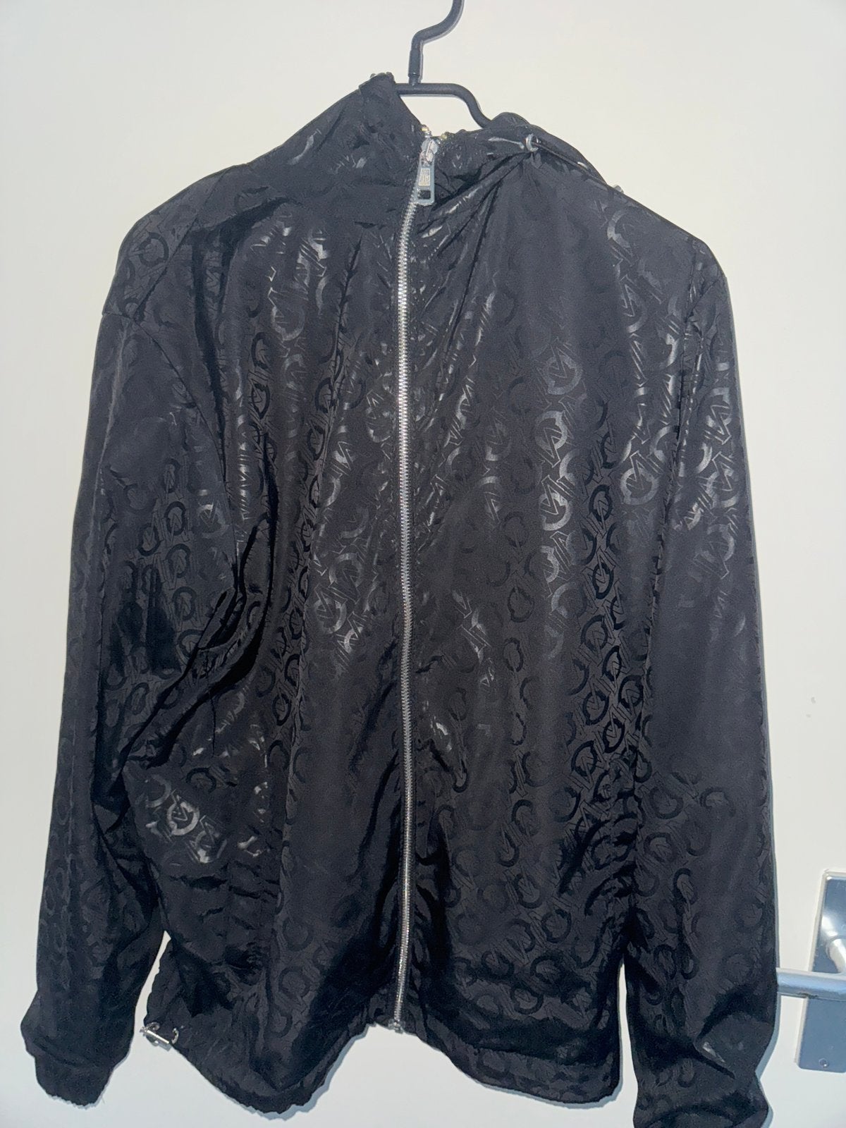 Moncler windbreaker, Kleding | Heren, Jassen | Zomer, Ophalen of Verzenden, Zo goed als nieuw, Zwart