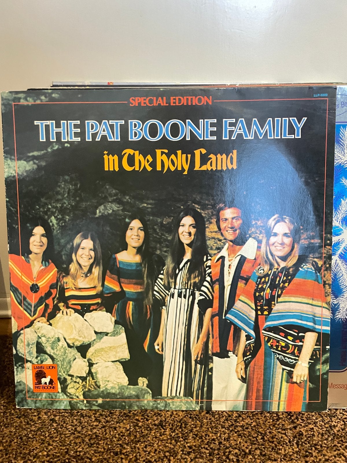 The Pat Boone Family - In The Holy Land LP (Special Edition), Ophalen of Verzenden, Gebruikt