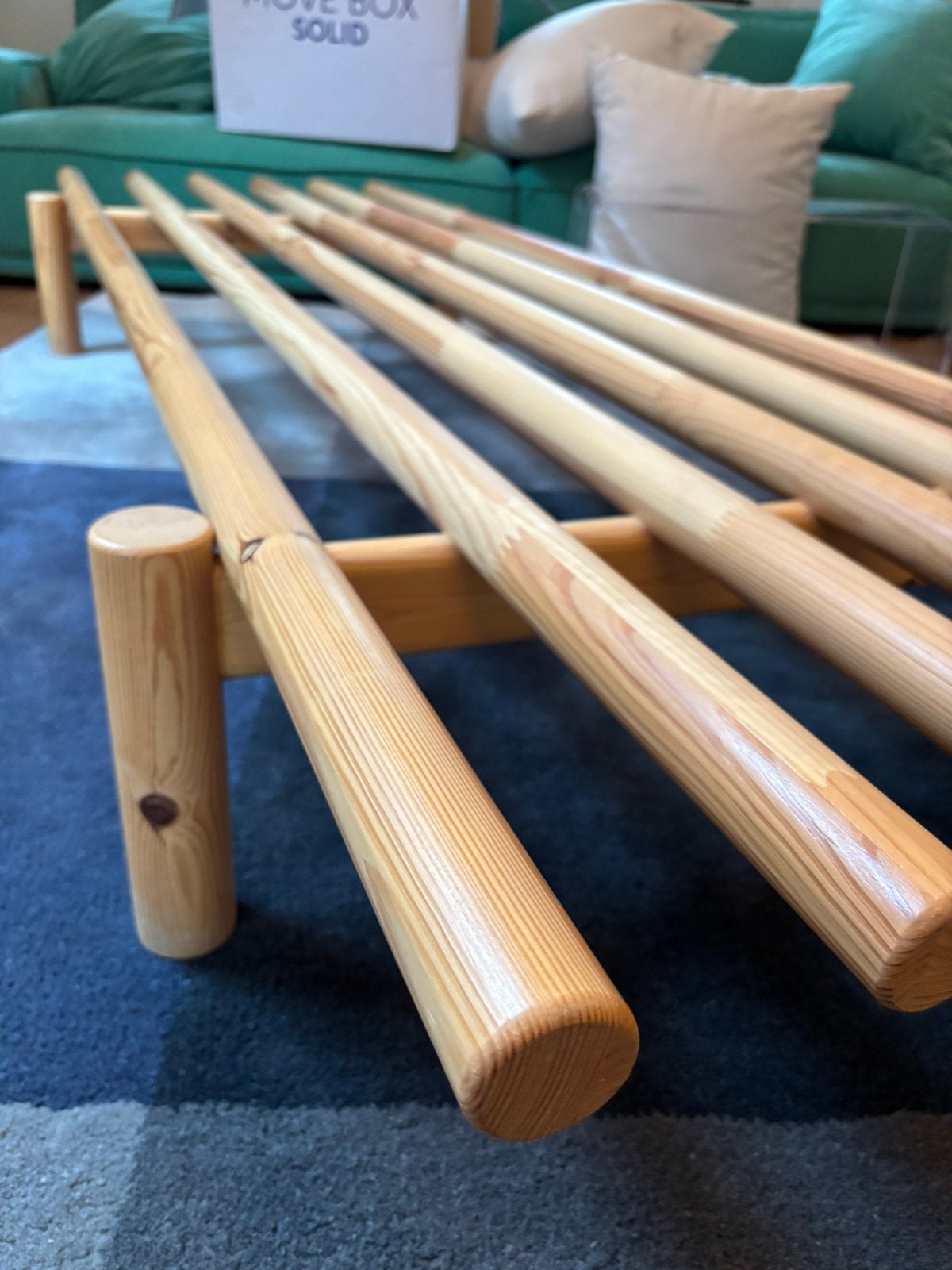 Japans Daybed Karup Design Pace (75x200 cm) – Houten frame, Huis en Inrichting, Ophalen, Zo goed als nieuw, Tweepersoons, Hout