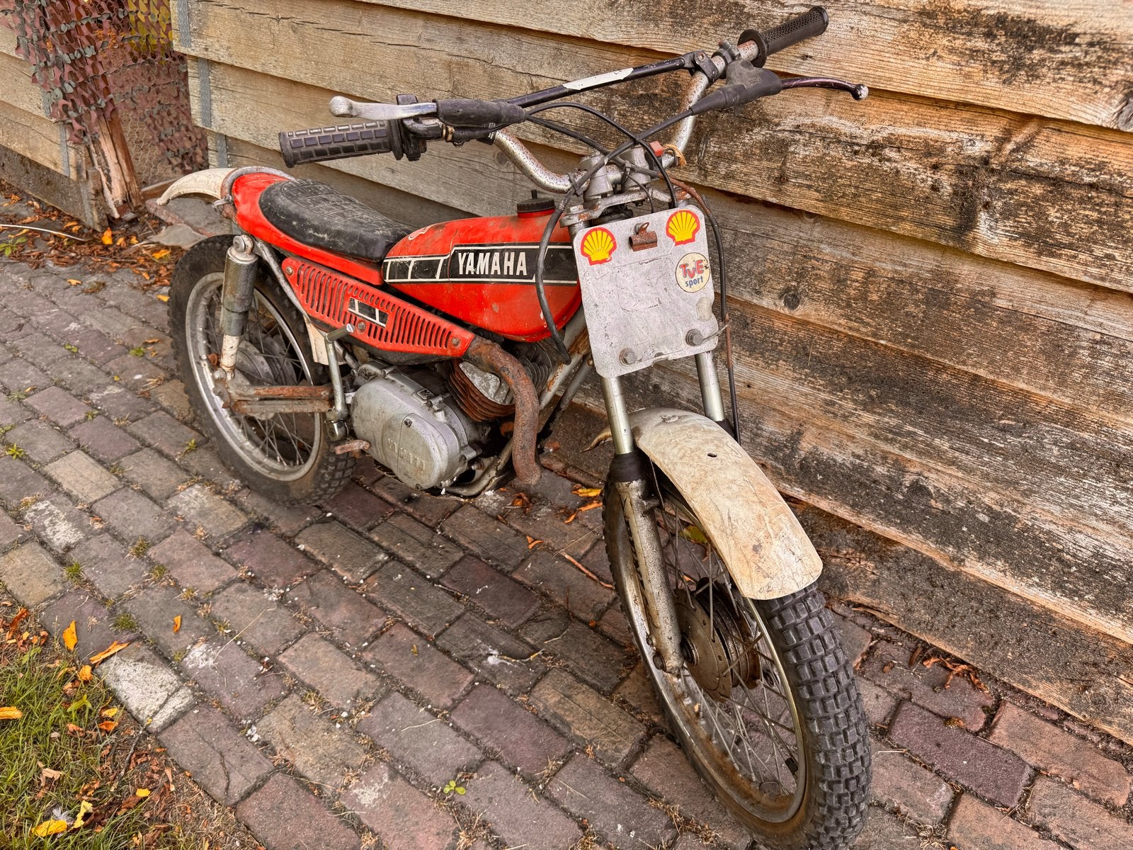 Yamaha TY80 1974 - Opknapper / Restauratieproject, Ophalen