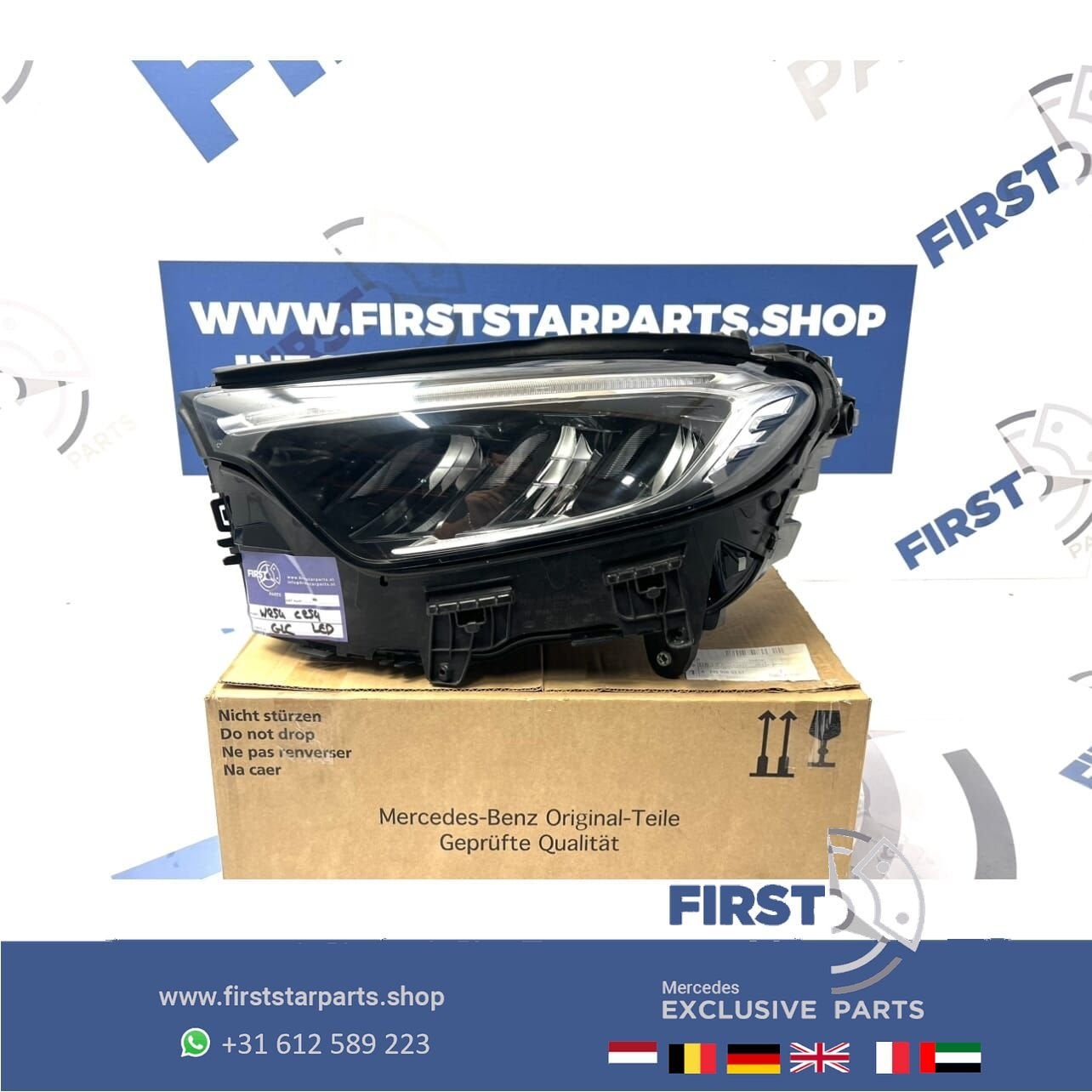 A2549061500 W254 C254 GLC HP LED KOPLAMP LINKS Mercedes 2022, Gebruikt, -, Ophalen of Verzenden, -