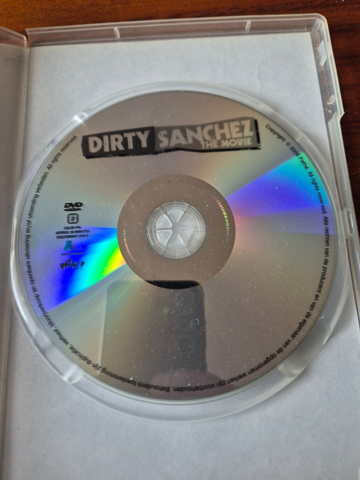 Dirty Sanchez The Movie DVD - Videotheek Steevens, Vanaf 16 jaar, Ophalen of Verzenden, Gebruikt