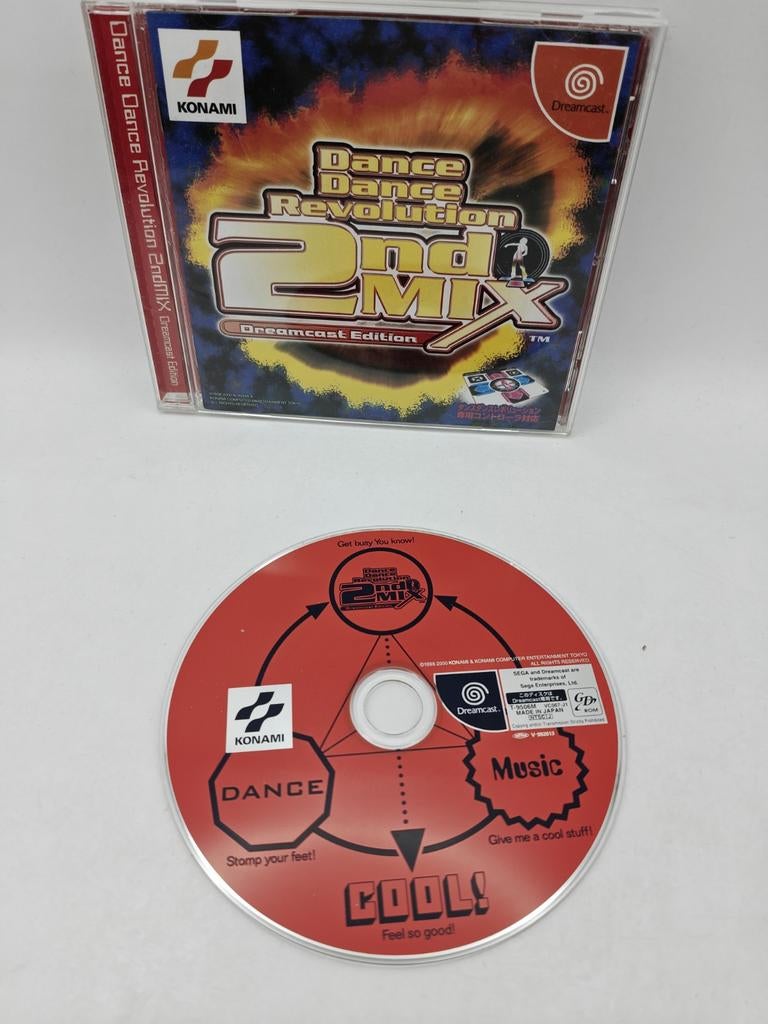 Dance Dance Revolution 2ndMIX Dreamcast Edition JAPANS, Muziek, ., Ophalen of Verzenden, Zo goed als nieuw