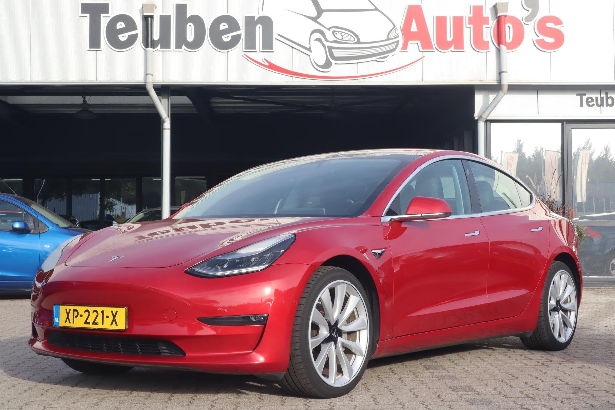 Tesla Model 3 Long Range AWD 75 kWh | SOH 84,8% | Computer 2, Auto's, Automaat, Stof, Origineel Nederlands, 351 pk