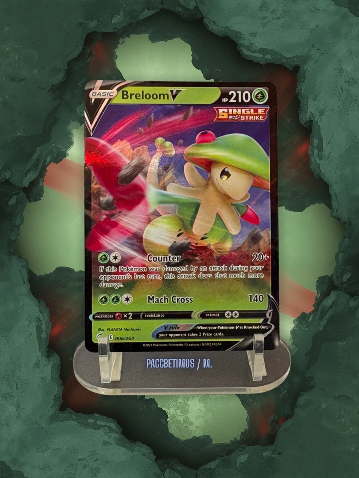 Breloom V (006/264), Ophalen of Verzenden, Zo goed als nieuw, Losse kaart