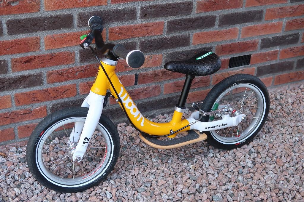 Woom 1 Loopfiets - zo goed als nieuw, Ophalen, Velgrem, Woom, Minder dan 16 inch