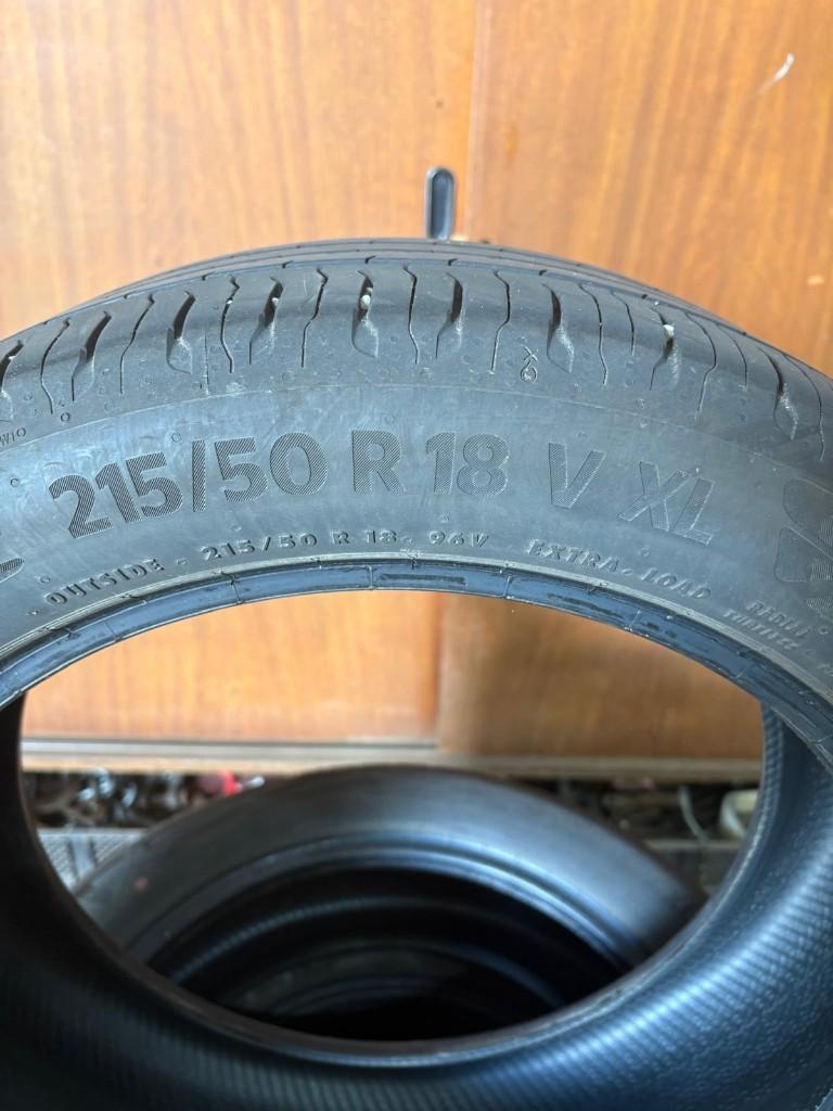 Continental zomerband 215/50 R18  96v, Auto-onderdelen, Banden en Velgen, Ophalen, 18 inch, Band(en), Personenwagen