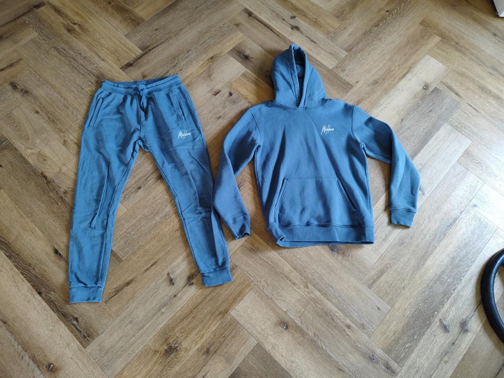 Malelions pak blauw xl, Blauw, Maat 56/58 (XL), Ophalen of Verzenden, Zo goed als nieuw