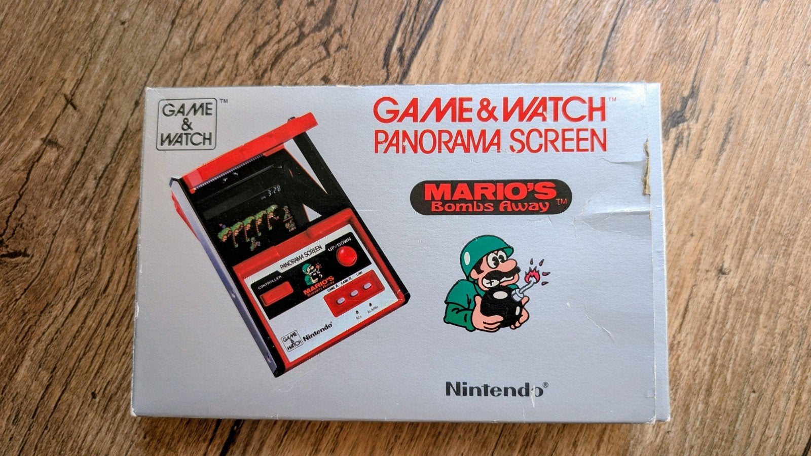 Nintendo Game & Watch Panorama Screen Mario's Bomb Away, Spelcomputers en Games, Spelcomputers | Overige, Ophalen of Verzenden