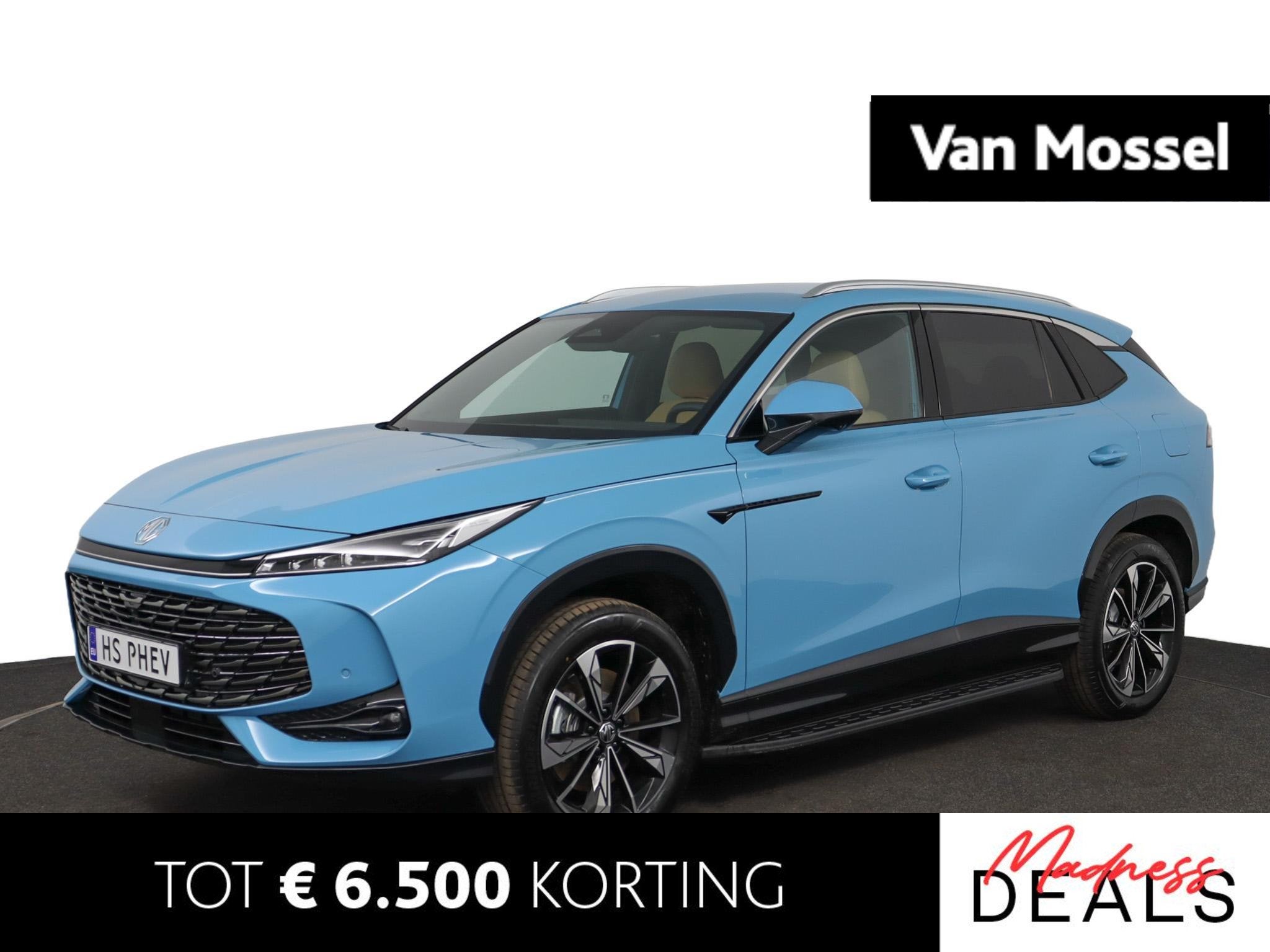 MG HS 1.5 Hybrid+ Luxury HS Hybrid+ Madness deal, Auto's, 4 cilinders, 2 kWh, Leder, Bedrijf