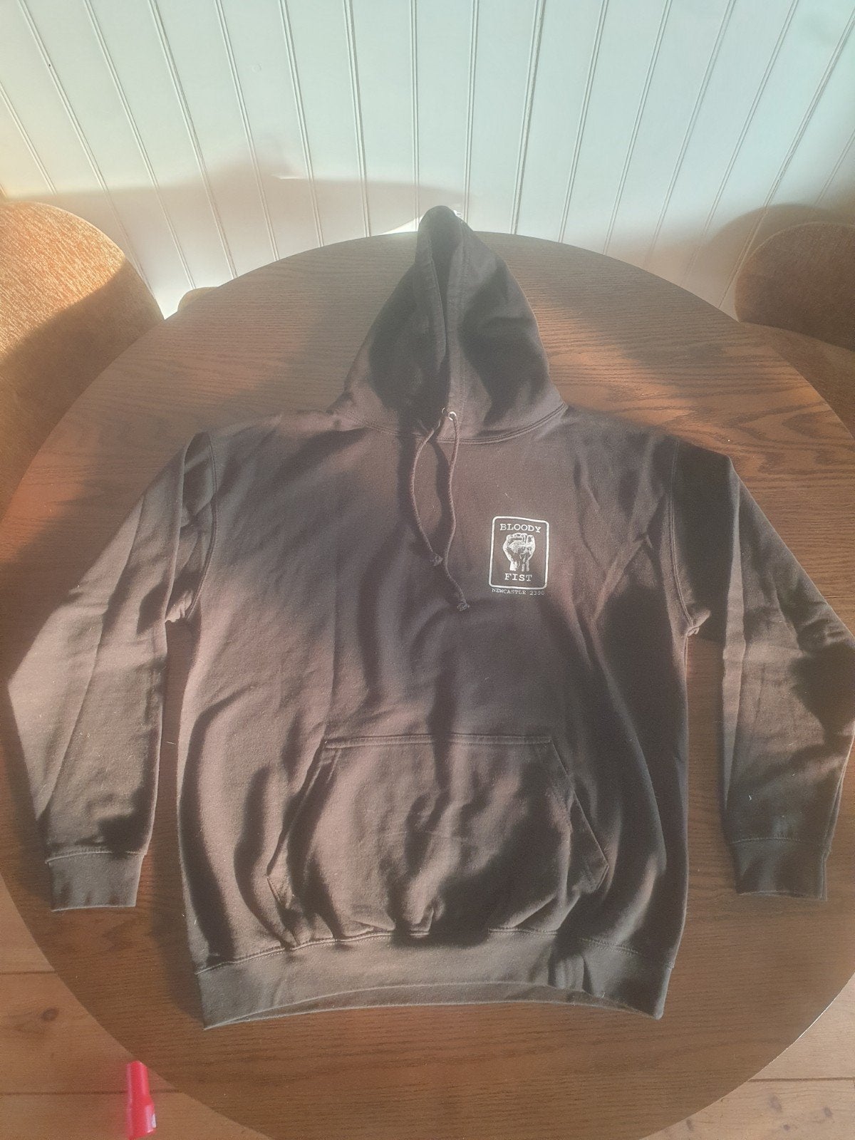Bloody Fist Records hoody, Kleding | Heren, Ophalen of Verzenden, Zo goed als nieuw, Maat 56/58 (XL), Zwart