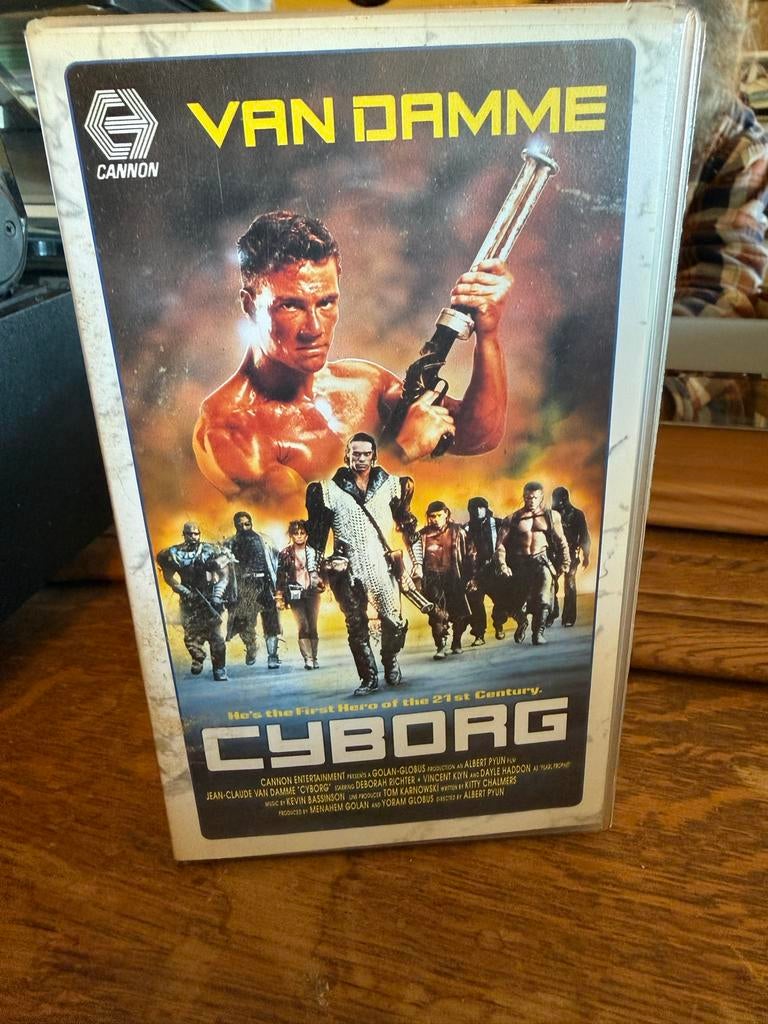 Cyborg VHS - Jean-Claude Van Damme Actie Sci-Fi Film, Vanaf 12 jaar, Ophalen of Verzenden, Zo goed als nieuw, Actie en Avontuur
