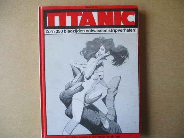 adv9199 titanic strip magazine bundeling 10 hc, Boeken, Eén stripboek, Ophalen, Gelezen
