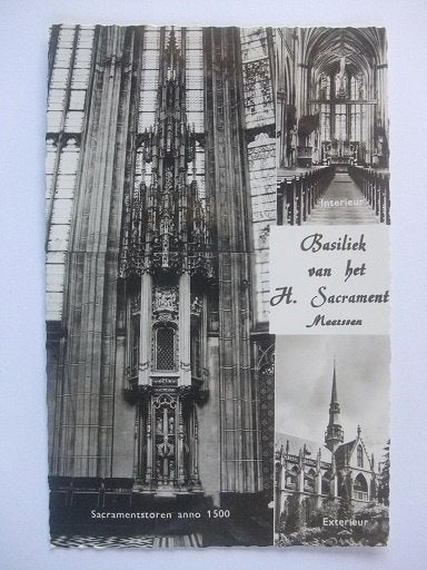 Q10 Meerssen - Basiliek van het H. Sacrament, Verzenden, 1960 tot 1980, Gelopen, Limburg