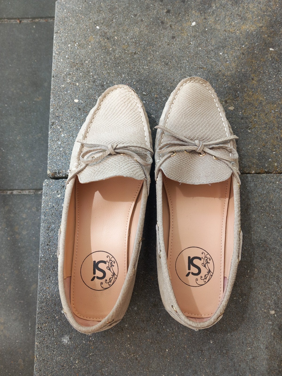 Si suède loafers maat 39, Ophalen, Zo goed als nieuw, Instappers